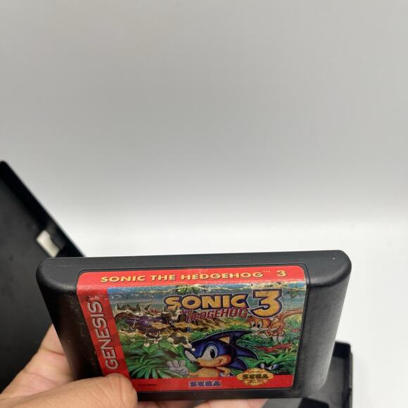 Sonic the Hedgehog 3 (Sega Genesis, 1994) Authentic With Box Tested & Works main image 1